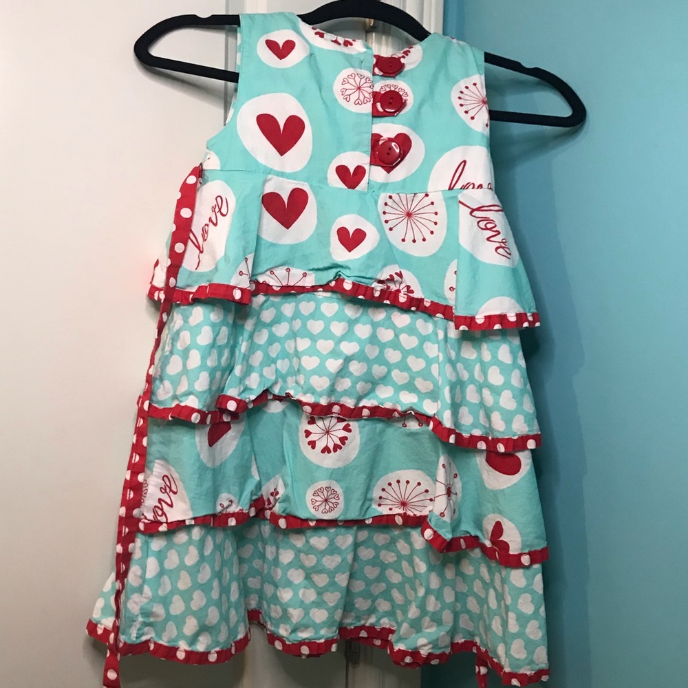 cute teal heart dress!!